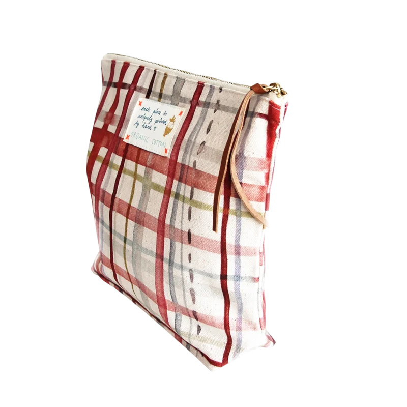 Pouch "My Red Check" Small