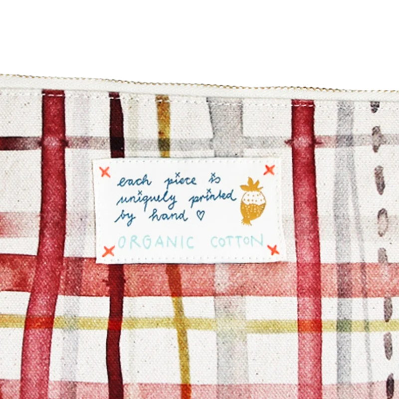 Pouch "My Red Check" Small