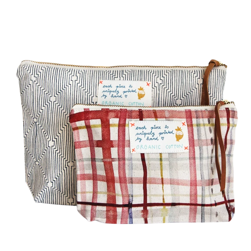 Pouch "My Red Check" Small