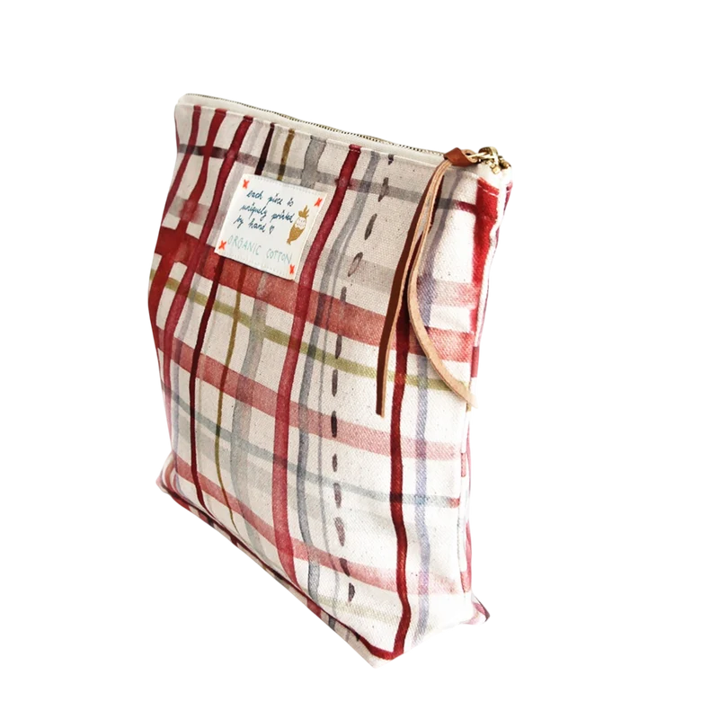 Pouch "My Red Check" Big