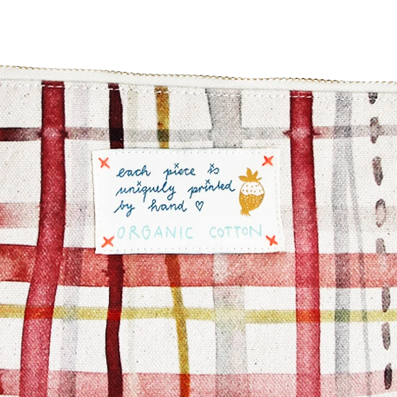 Pouch "My Red Check" Big