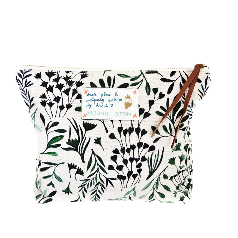 Pouch "My Green Leaves" Small