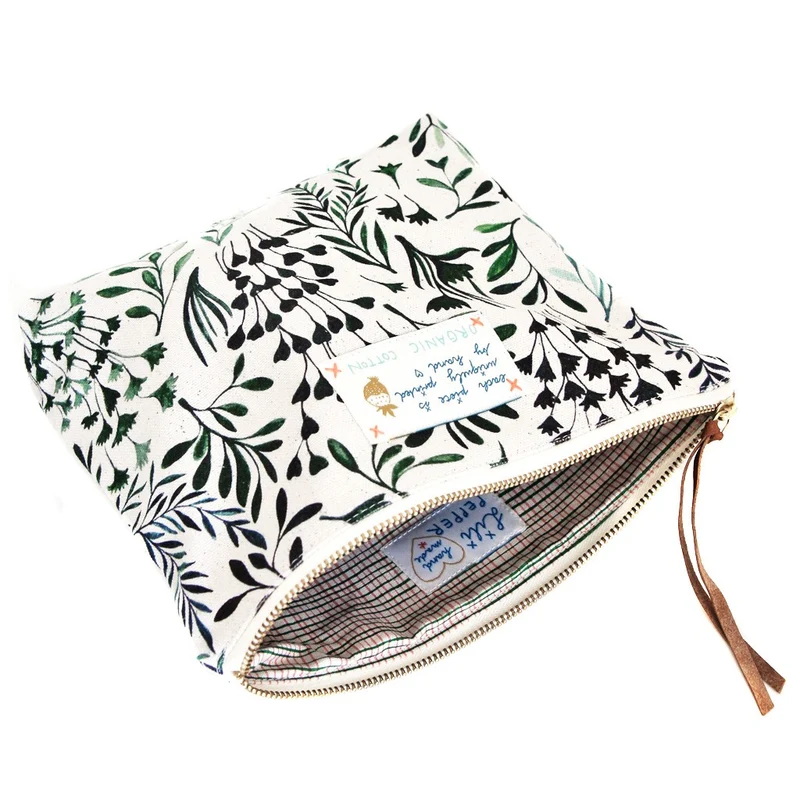 Pouch "My Green Leaves" Small