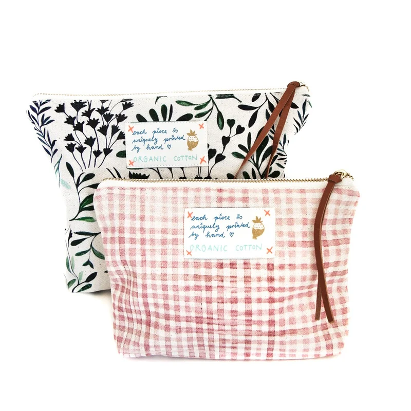 Pouch "My Green Leaves" Big