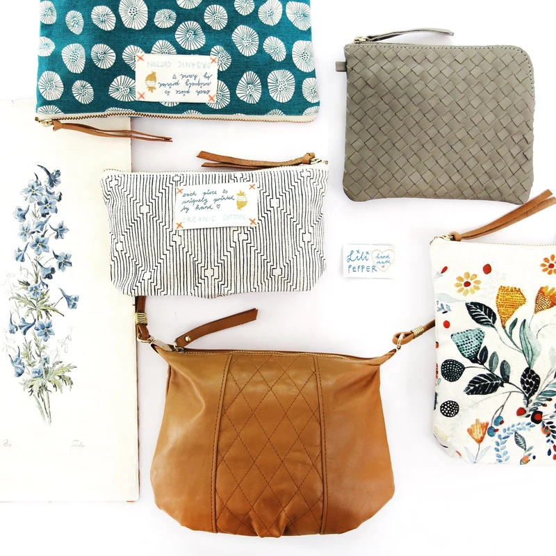 Pouch "My Flower garden" Big