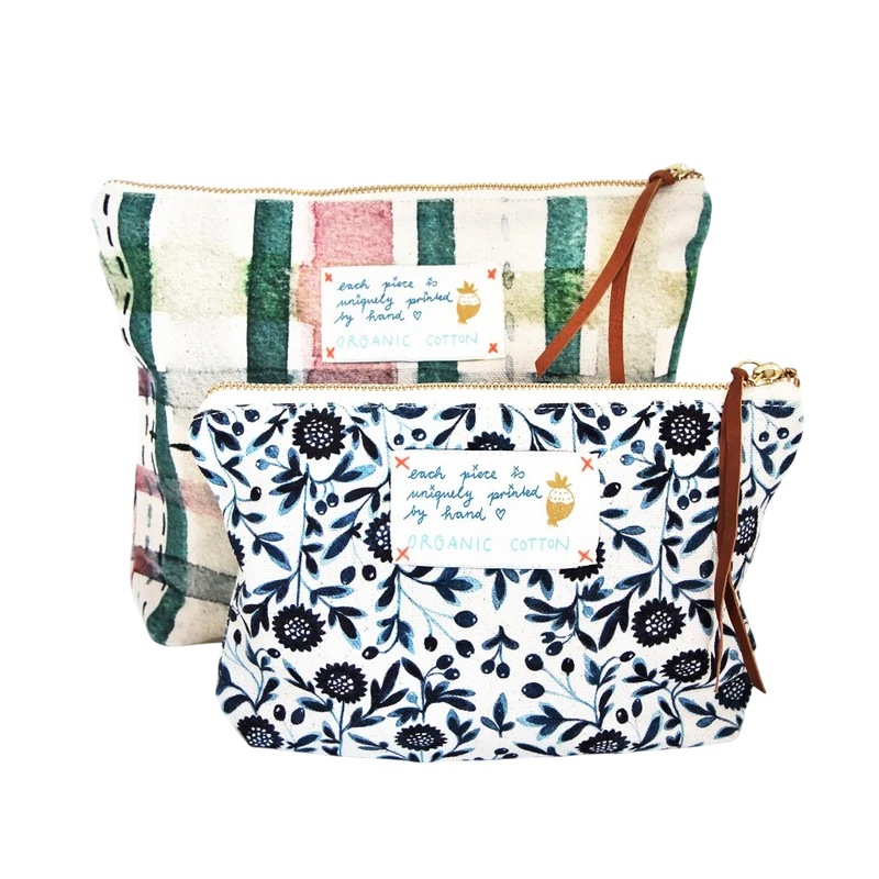 Pouch "My Green Check" Big