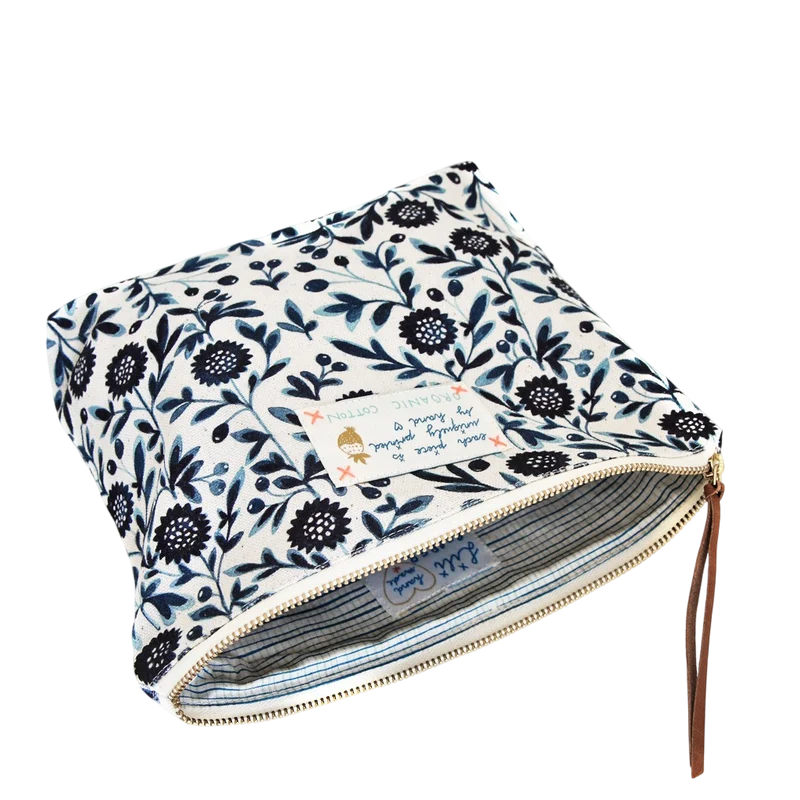 Pouch "My Blue Flowers" Small