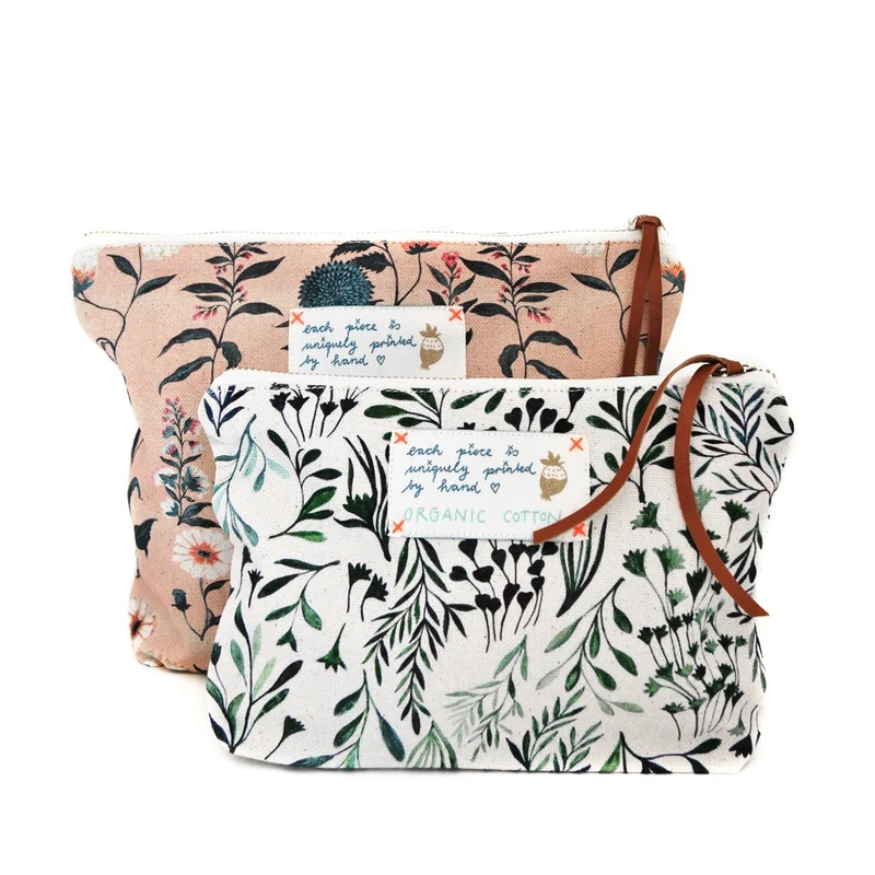 Pouch "My Blue Flowers" Small