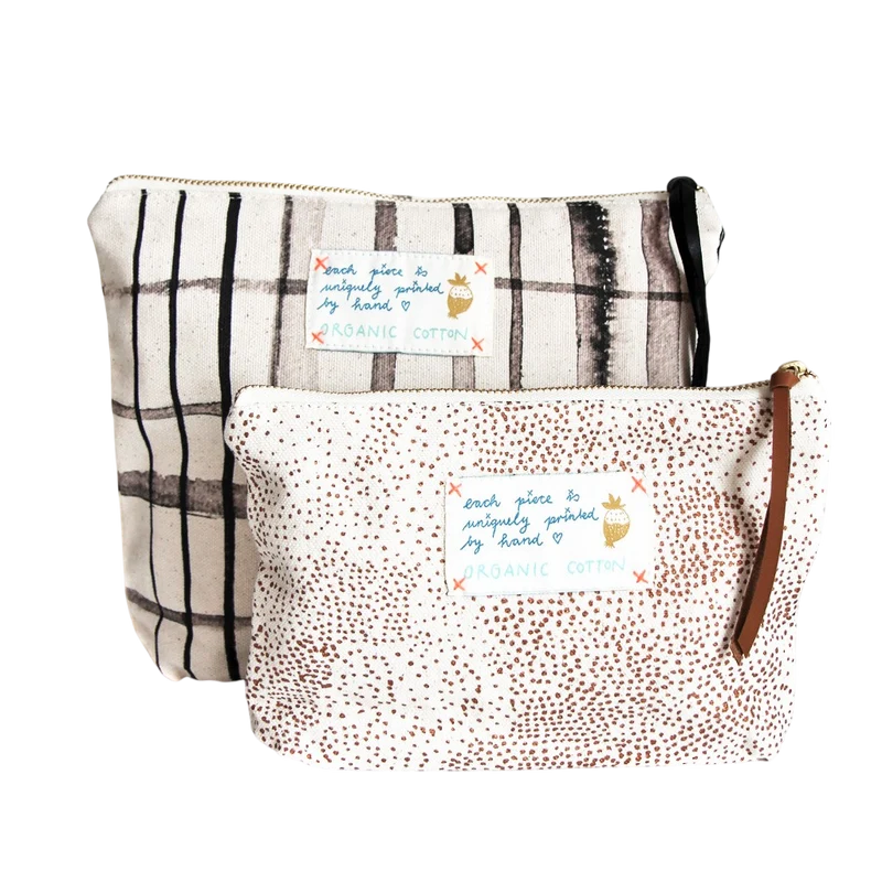 Pouch "My Black Check" Big