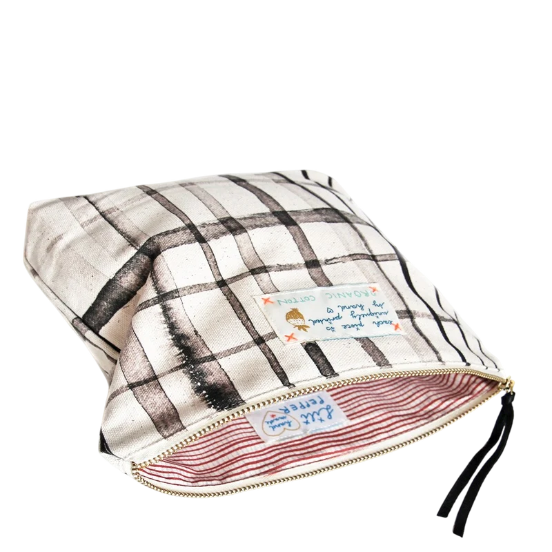 Pouch "My Black Check" Small