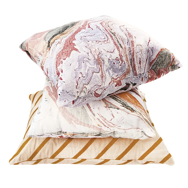 Kissen Stripes rose