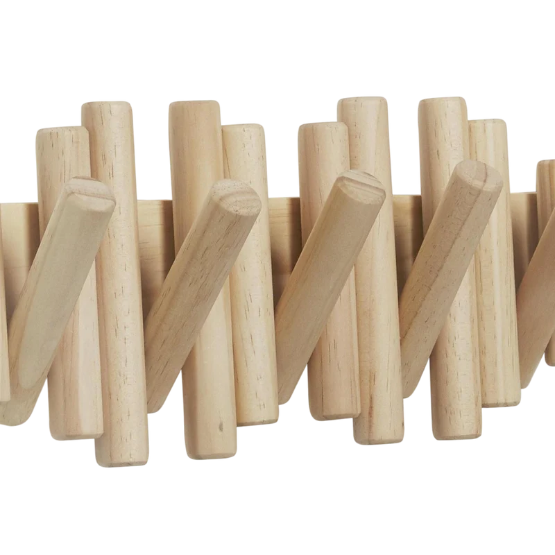 Garderobenleiste Picket, 38 cm, Natur