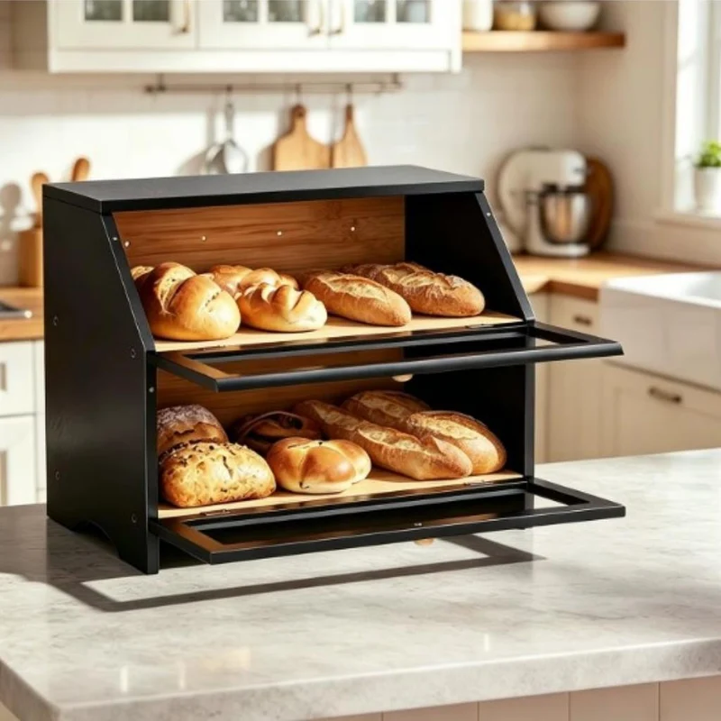 HUCHE A PAIN EN BOIS | NordicBread 2 Niveaux