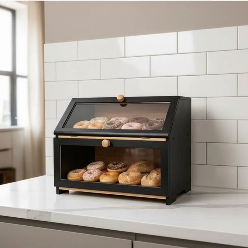 HUCHE A PAIN EN BOIS | NordicBread 2 Niveaux