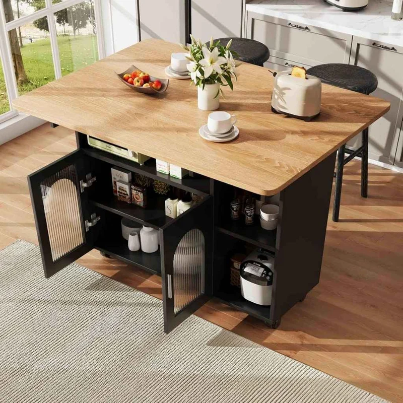 DESSERTE CUISINE NOIRE | Mobile Extensible