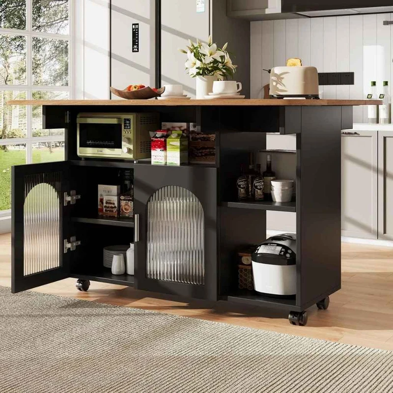 DESSERTE CUISINE NOIRE | Mobile Extensible