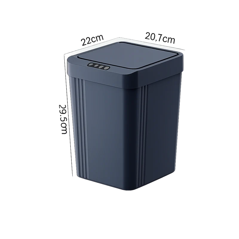 Poubelle automatique intelligente à capteur 13L