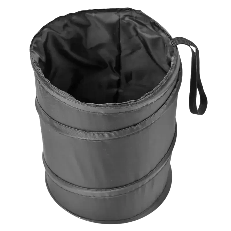 Corbeille en tissu pliable compacte et multiusage