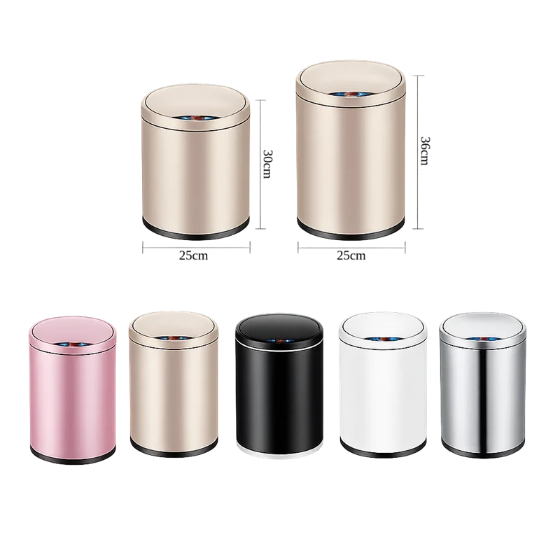 Poubelle Intelligente - Acier Inoxydable