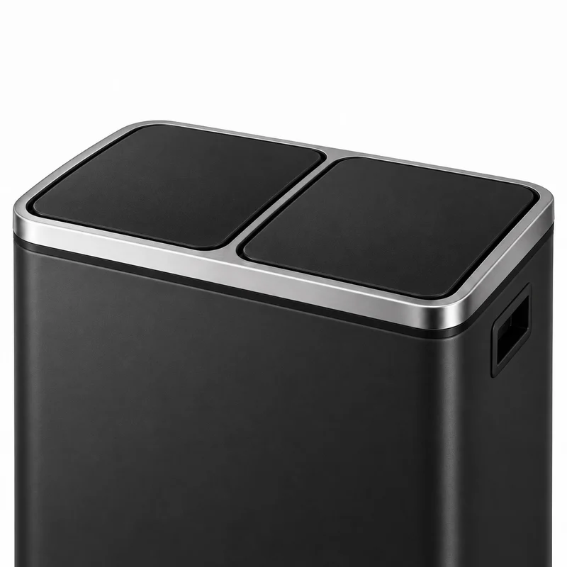 Poubelle Cuisine Double Compartiment SORTIVA 2x15L