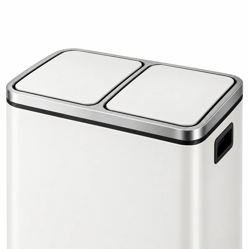 Poubelle Cuisine Double Compartiment SORTIVA 2x15L