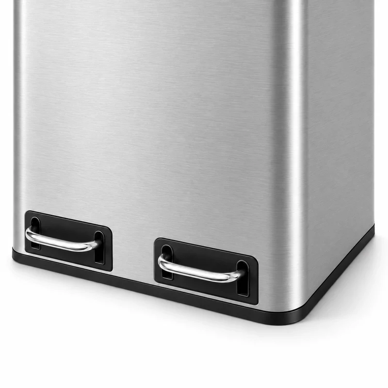 Poubelle Cuisine Double Compartiment SORTIVA 2x15L
