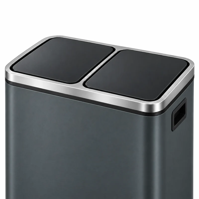 Poubelle Cuisine Double Compartiment SORTIVA 2x15L