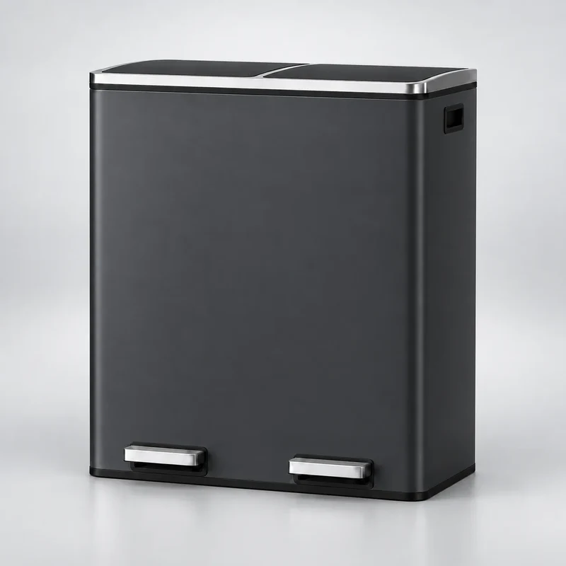 Poubelle Cuisine Double Compartiment SORTIVA 2x30L