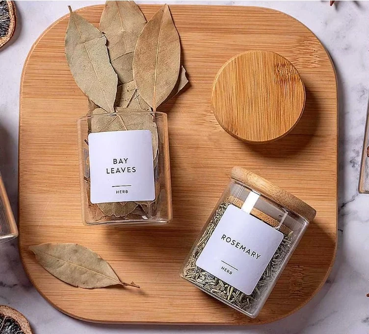 BOCAL À ÉPICES | Aroméa Verre et Bambou