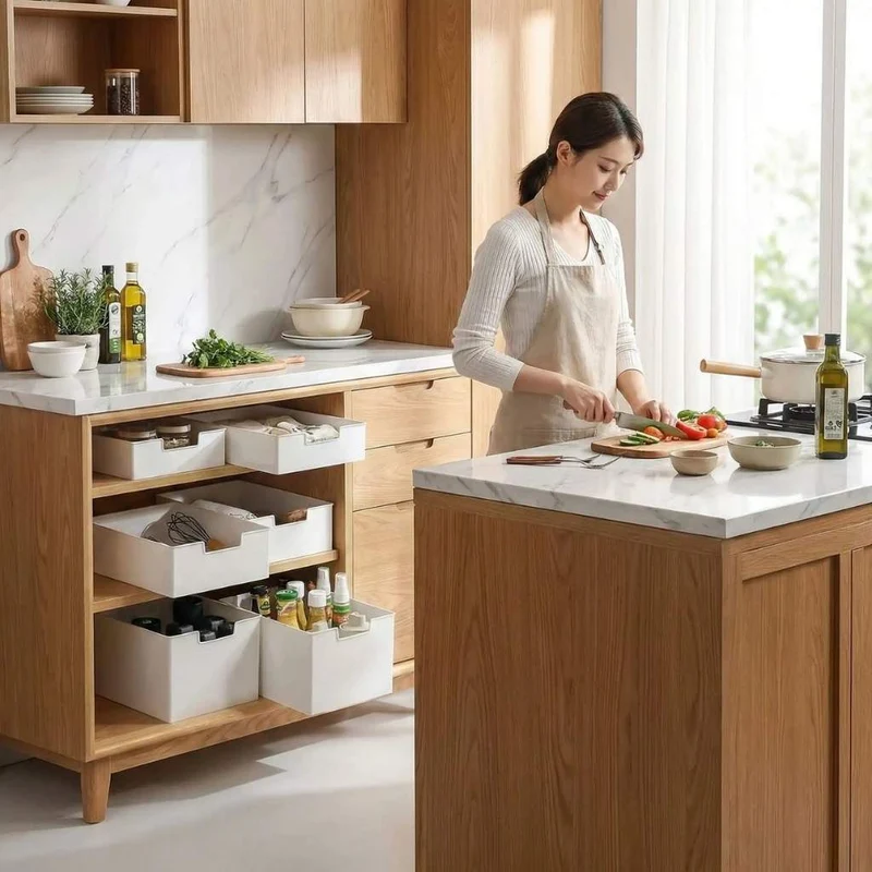 TIROIRS COULISSANTS POUR PLACARD CUISINE | SlideRangement™