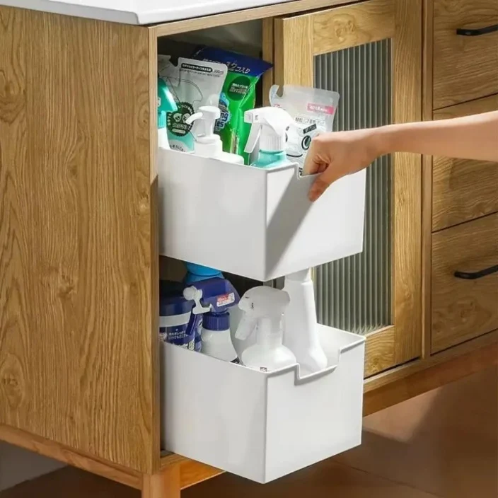 TIROIRS COULISSANTS POUR PLACARD CUISINE | SlideRangement™