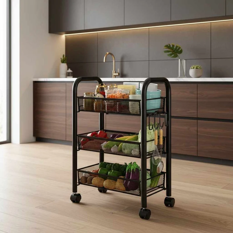 CHARIOT DE RANGEMENT CUISINE | Orgenza™ Mini 3