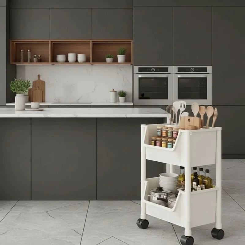CHARIOT DESSERTE A ROULETTES | Spalix™