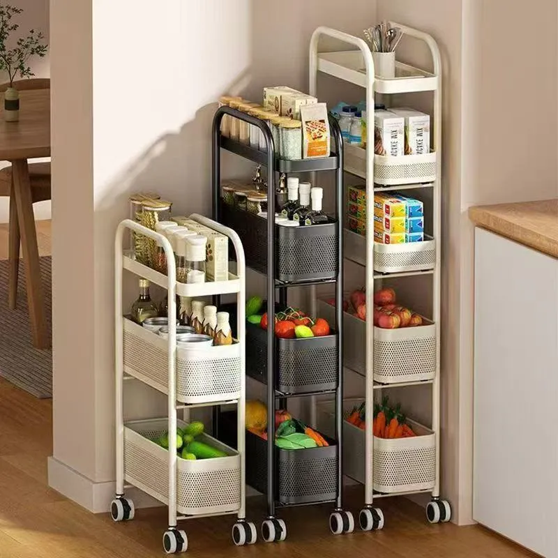 PETITE DESSERTE A ROULETTE | SlimSpace™ Etroit 15 cm
