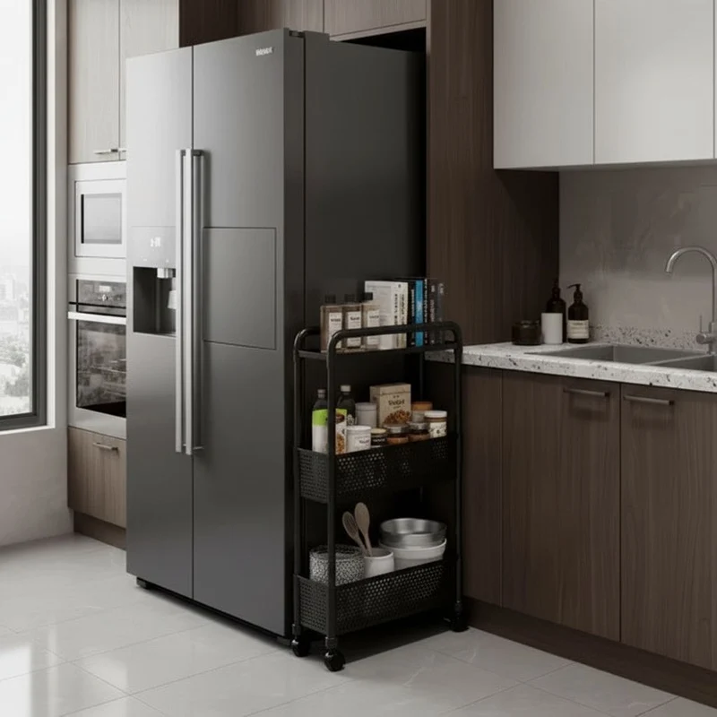 PETITE DESSERTE A ROULETTE | SlimSpace™ Etroit 15 cm