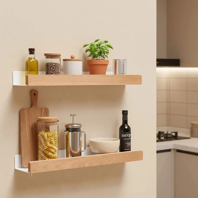 ÉTAGÈRE DE CUISINE MURALE | FlexiWall™ 50 cm