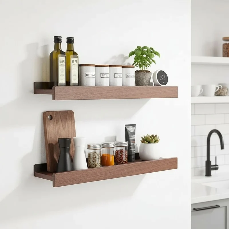 ÉTAGÈRE DE CUISINE MURALE | FlexiWall™ 50 cm