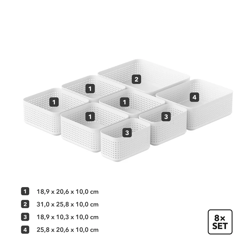 Starter Set Small Organizers für PAX - 8-teilig | WOP