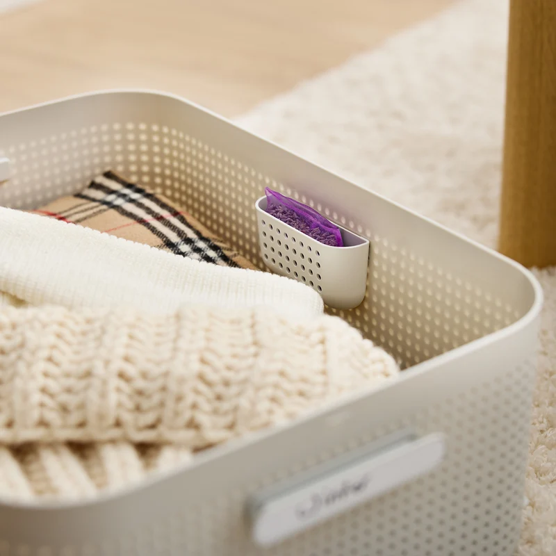 Kleiderschrank Organizer 2er Set Box mit Dufteinsatz L | WOP