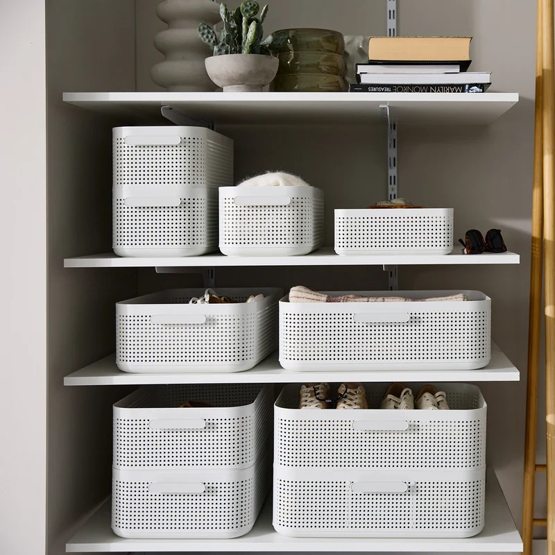 Kleiderschrank Organizer 2er Set Box L | WOP