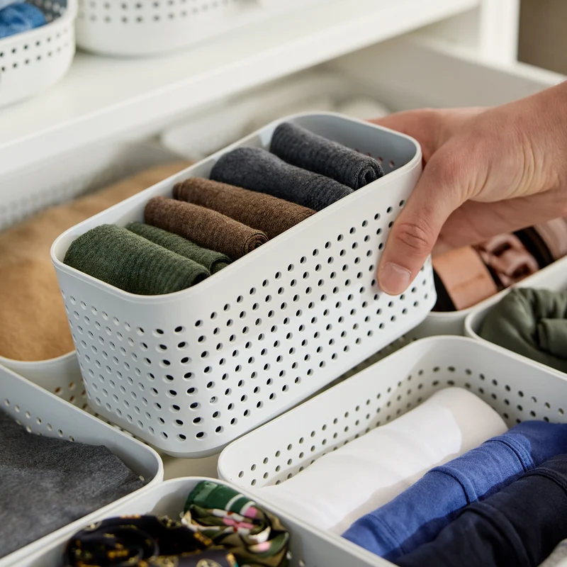 Kleiderschrank Organizer 4er Set Korb XS | WOP