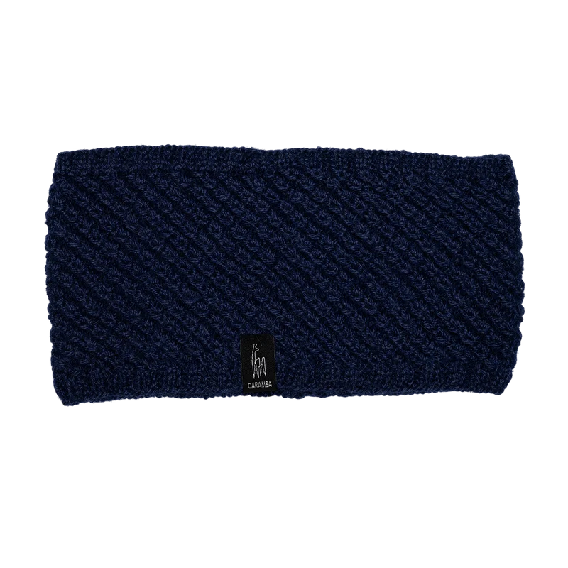 Stirnband Viento Dunkelblau