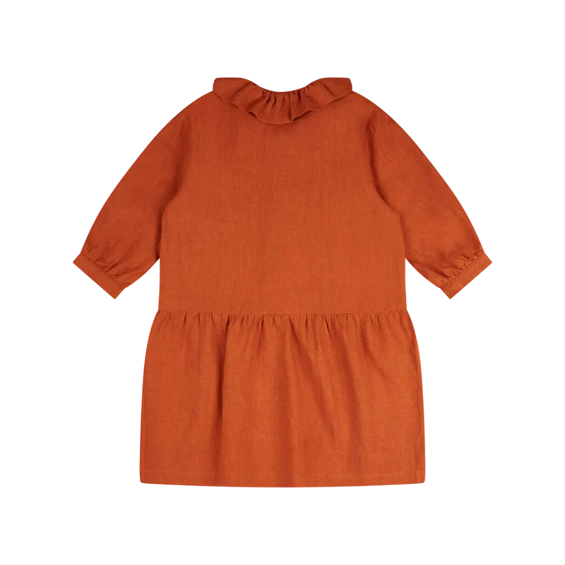 Kleid Frill Collar Squash