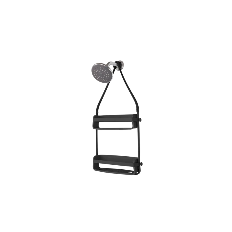 Bad-Utensilienhalter Flex, Schwarz