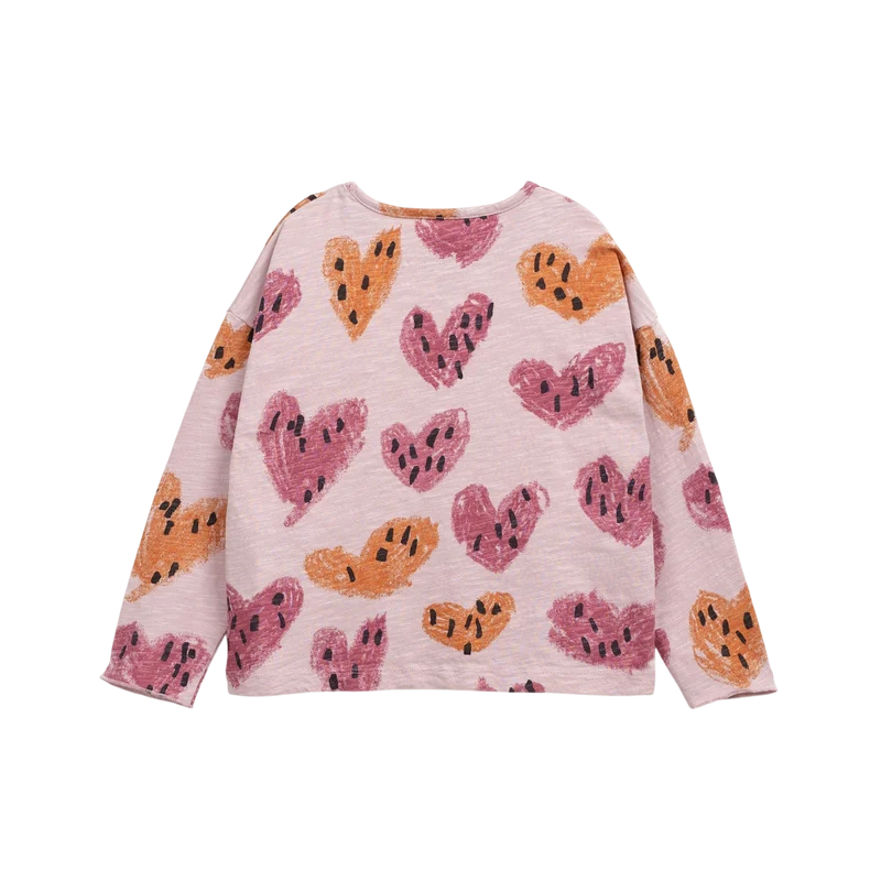 Langarmshirt Flamé Jersey Rose