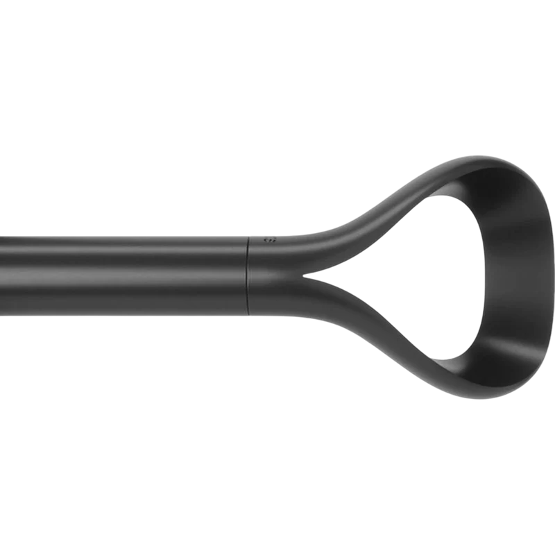 Vorhangstange Loop 107-306 cm, Schwarz