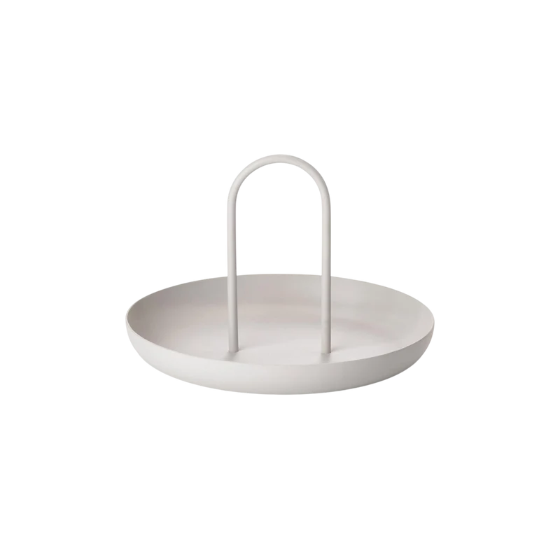 Serviertablett Singles 20 cm, Hellgrau