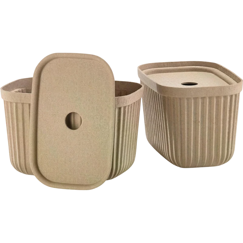 Aufbewahrungsbox Pulp S 2 Stück, Beige