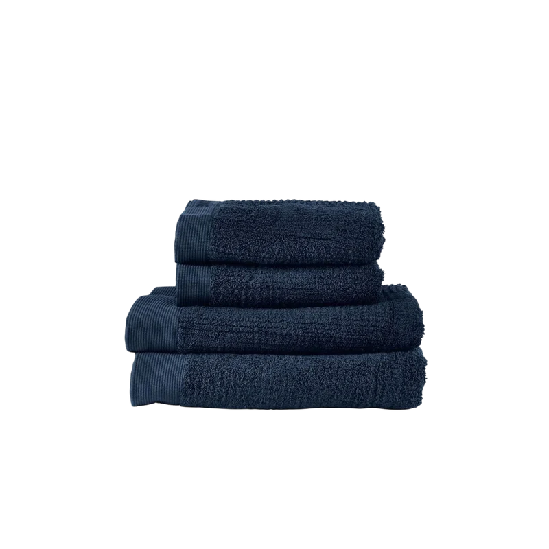 Frottierset Classic Dark Blue 50 x 100 cm, 70 x 140 cm