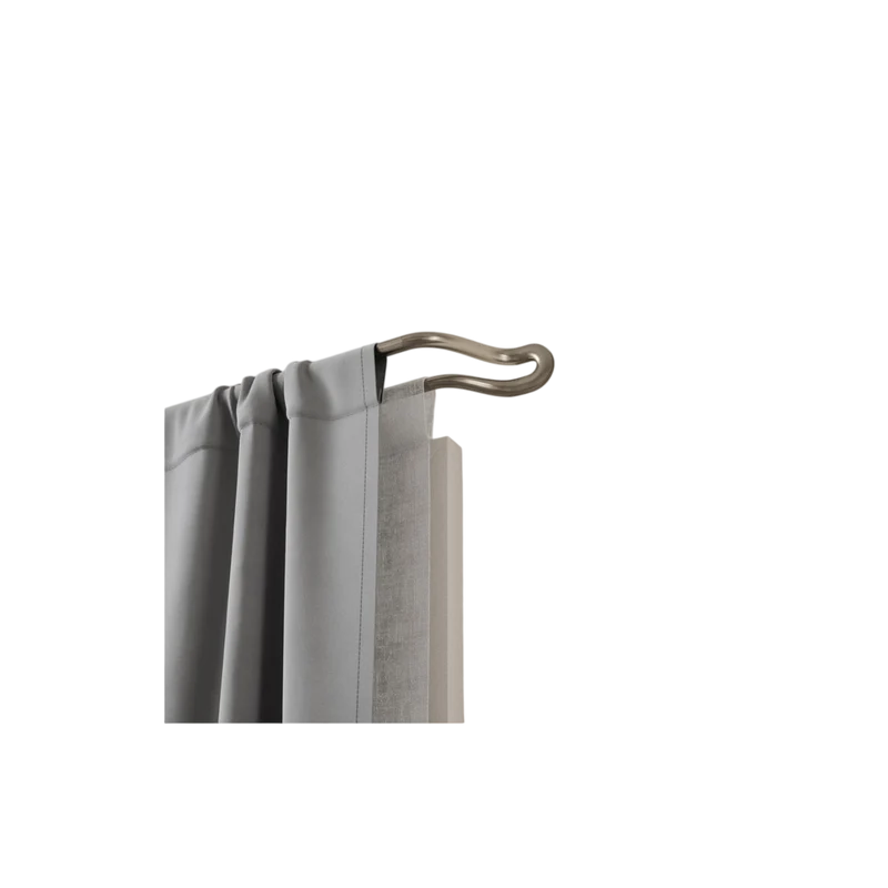 Vorhangstange Midnight 107-305 cm, Edelstahl